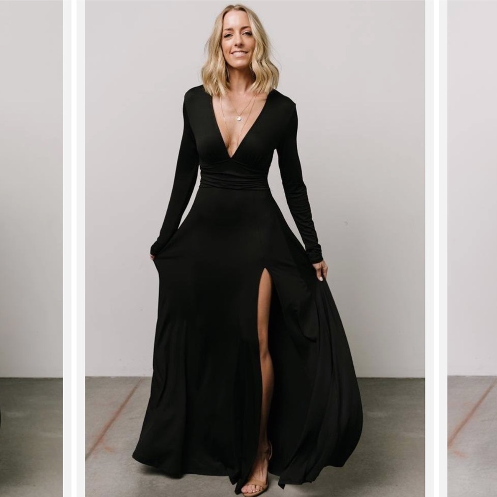 Baltic born black maxi dress